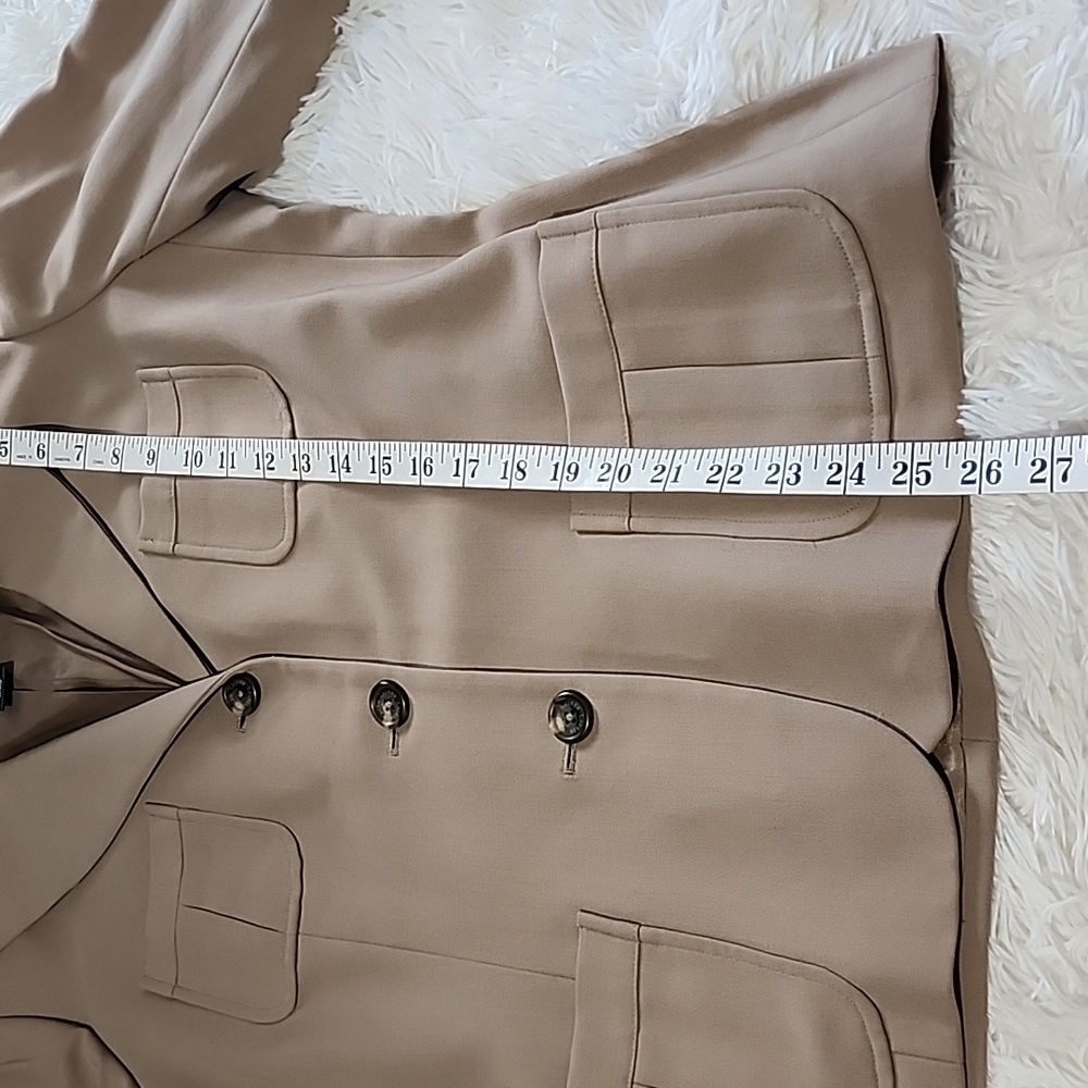 Ralph Lauren Tan Blazer Jacket - Picture 5 of 9